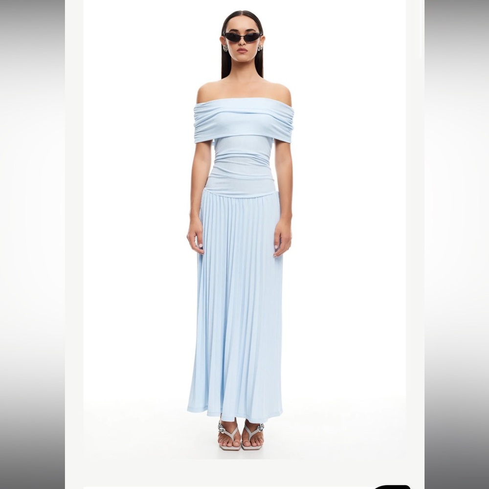 NWT Lioness Field of Dreams Maxi Dress Soft Blue